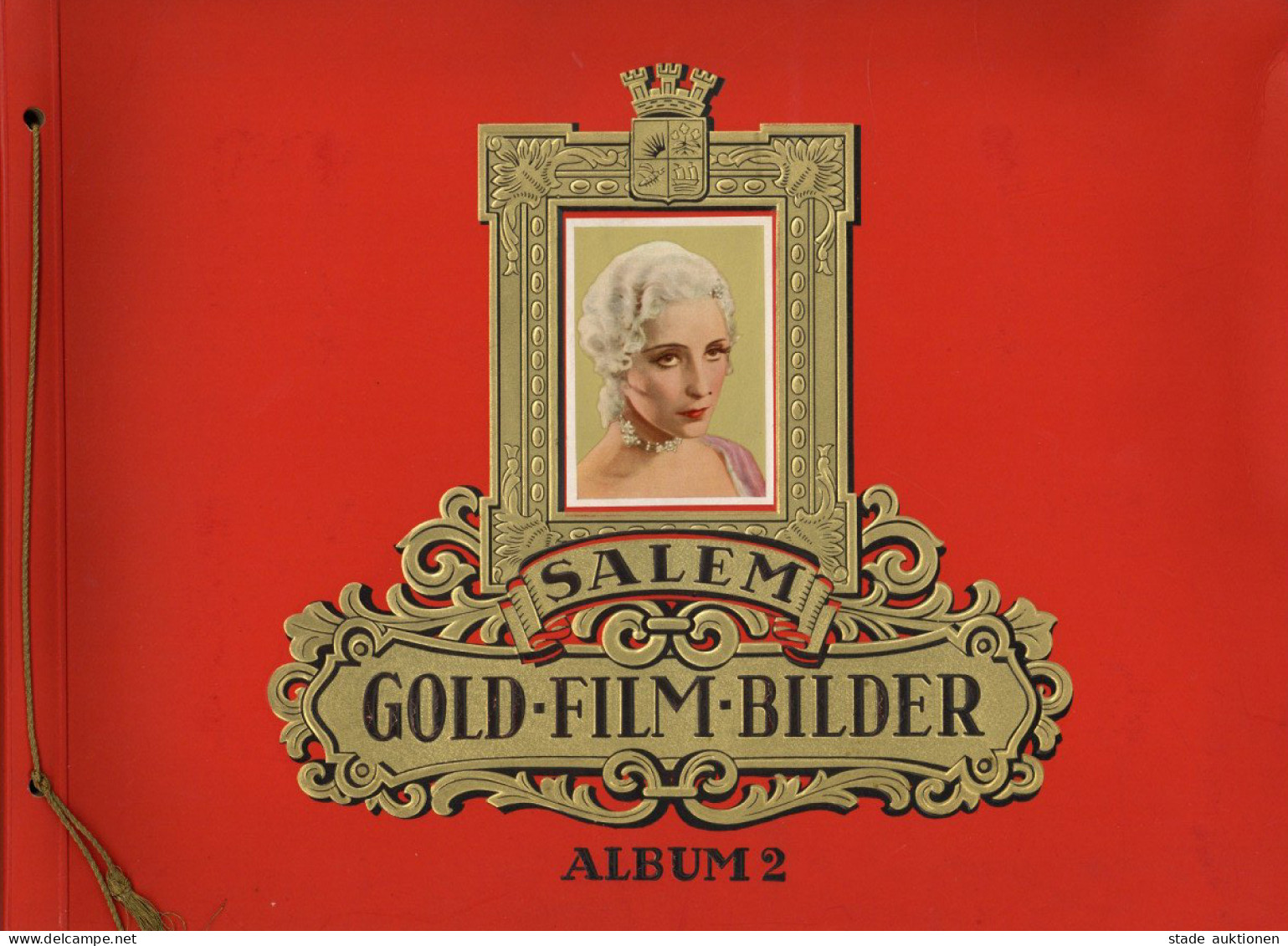 Sammelbild-Album Salem-Gold-Film Album 2, Cigarettenfabrik Salem Dresden, 24 S. Komplett II - Other & Unclassified