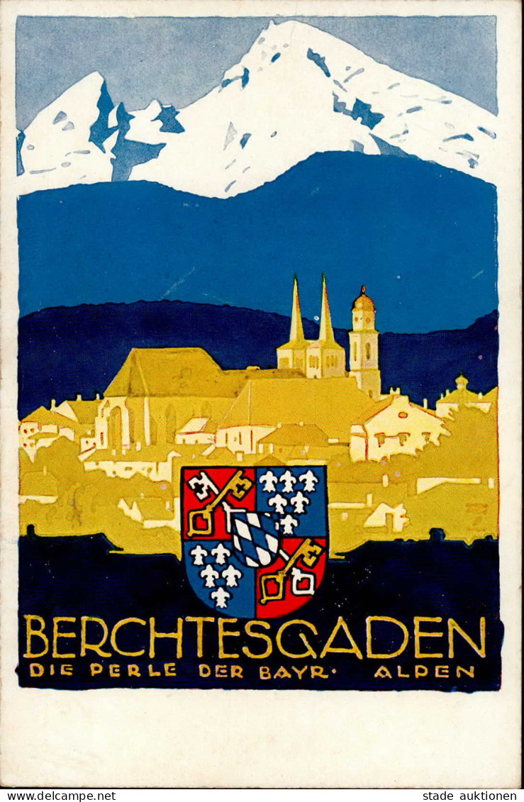 Hohlwein, Ludwig Berchtesgaden Wappen I-II - Hohlwein, Ludwig