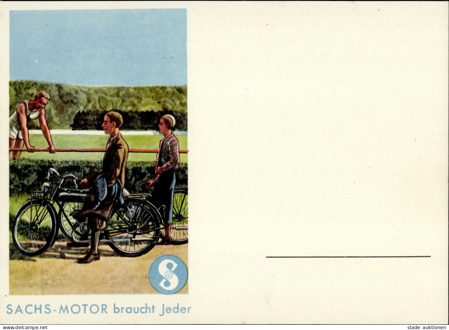 Werbung  Sachs-Motor I-II Publicite - Publicidad