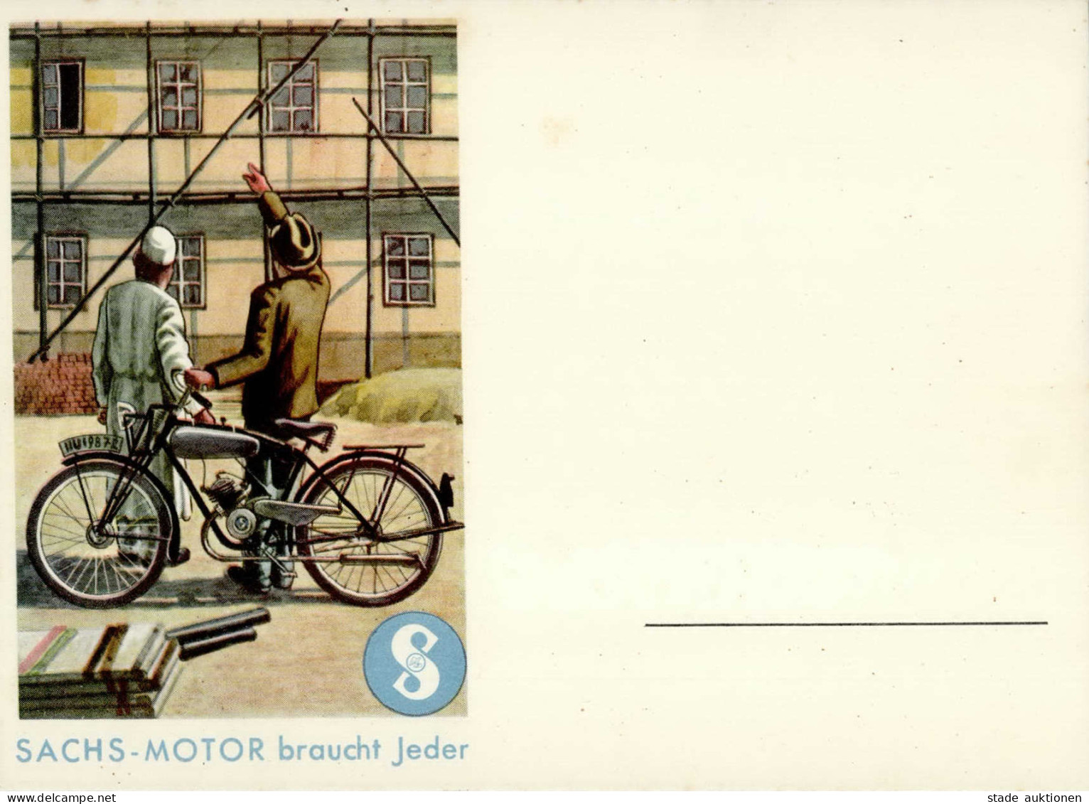 Werbung Sachs-Motor I-II Publicite - Publicidad