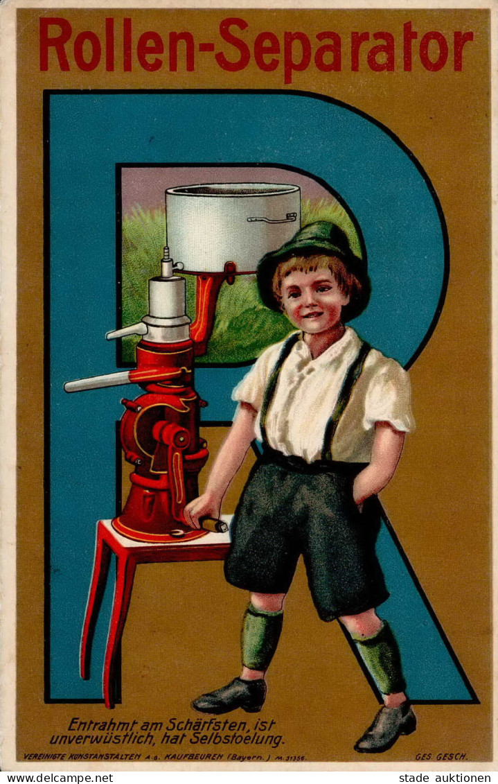 Werbung Rollen-Separator I-II Publicite - Advertising