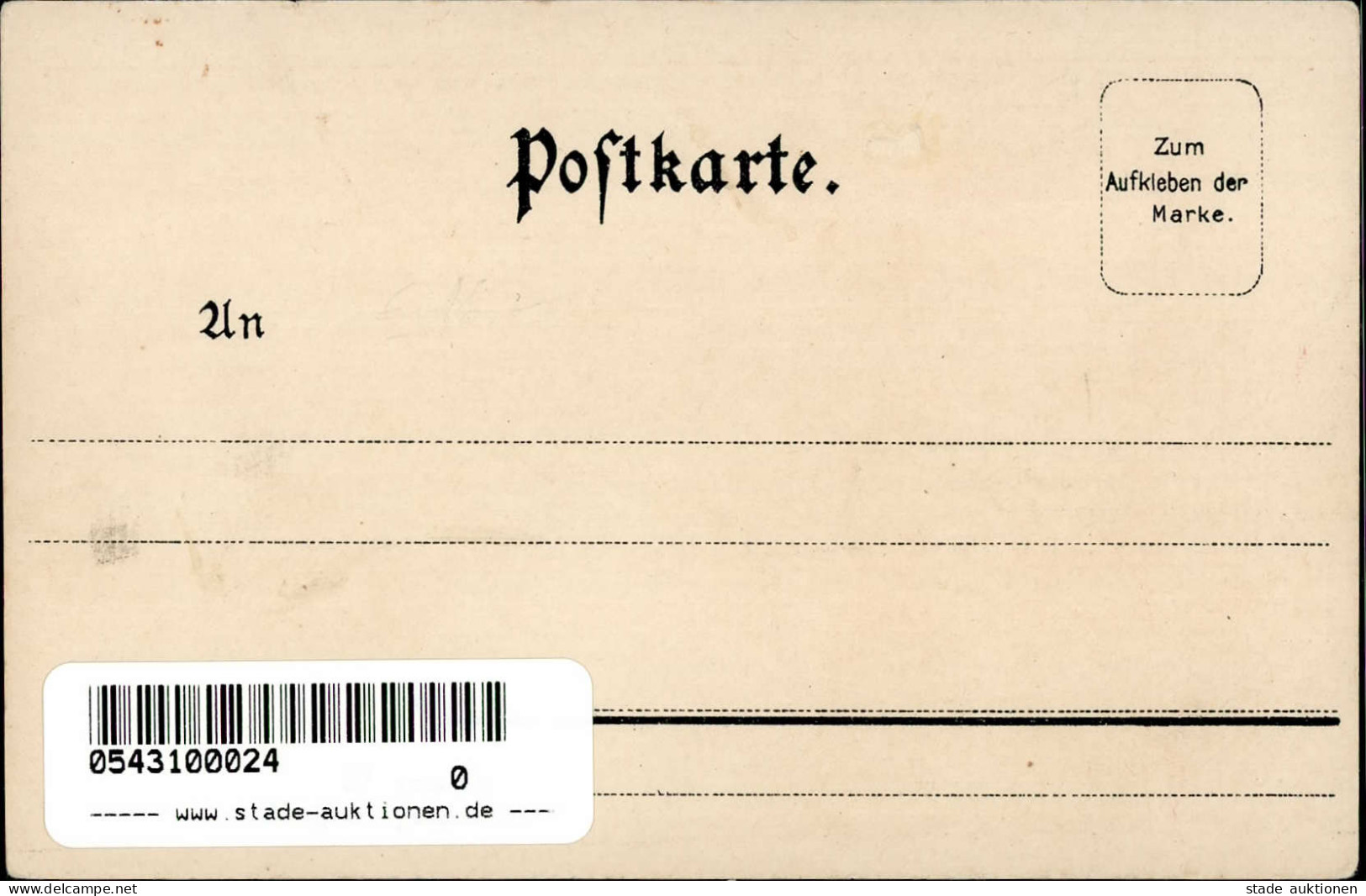Werbung Aecht Franck Kaffee-Zusatz Hamburg I-II Publicite - Werbepostkarten