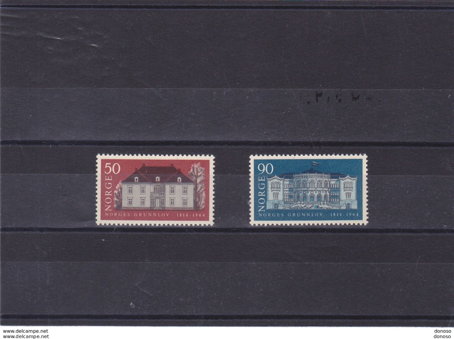NORVEGE 1964  CONSTITUTION Yvert 473-474 NEUF** MNH - Unused Stamps