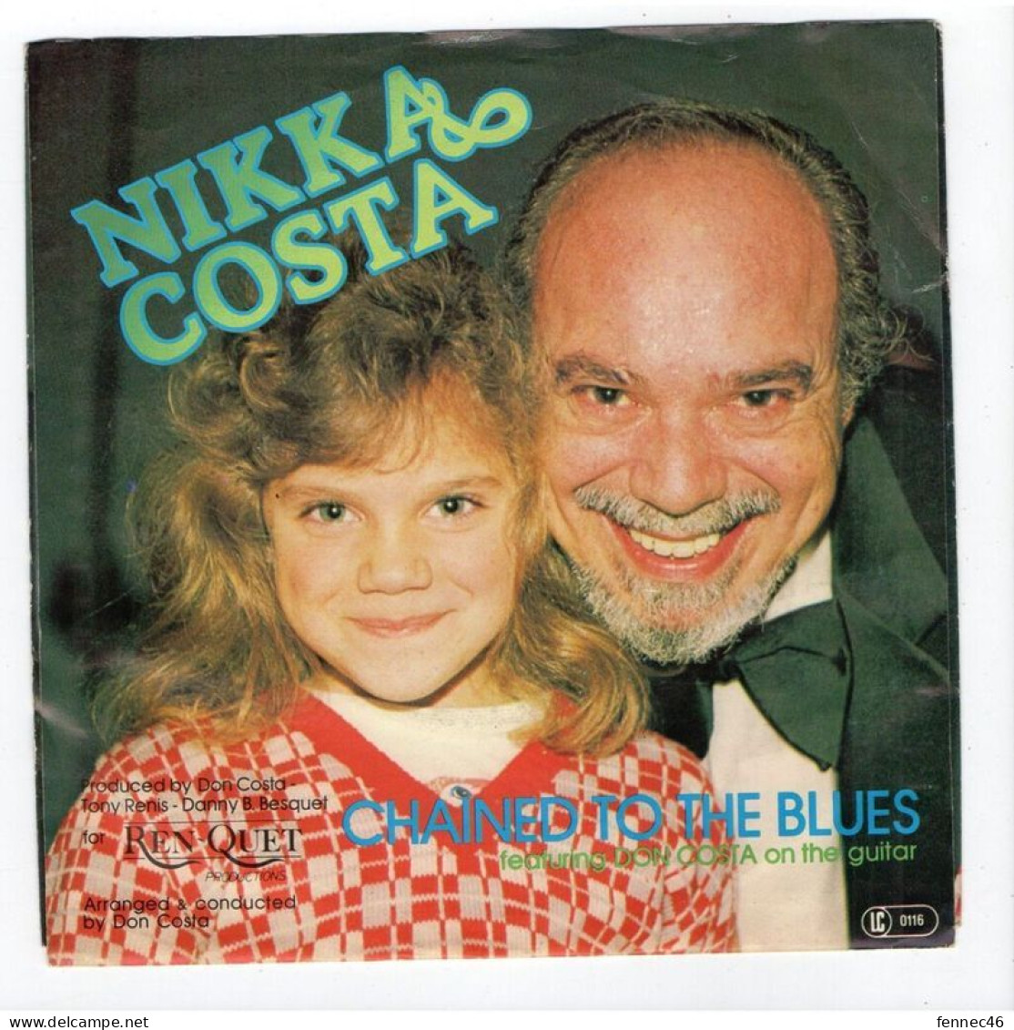 * Vinyle  45T - NIKA COSTA - (Out Here) On My Own - Featuring Don Costa On The Guitar - Other - English Music