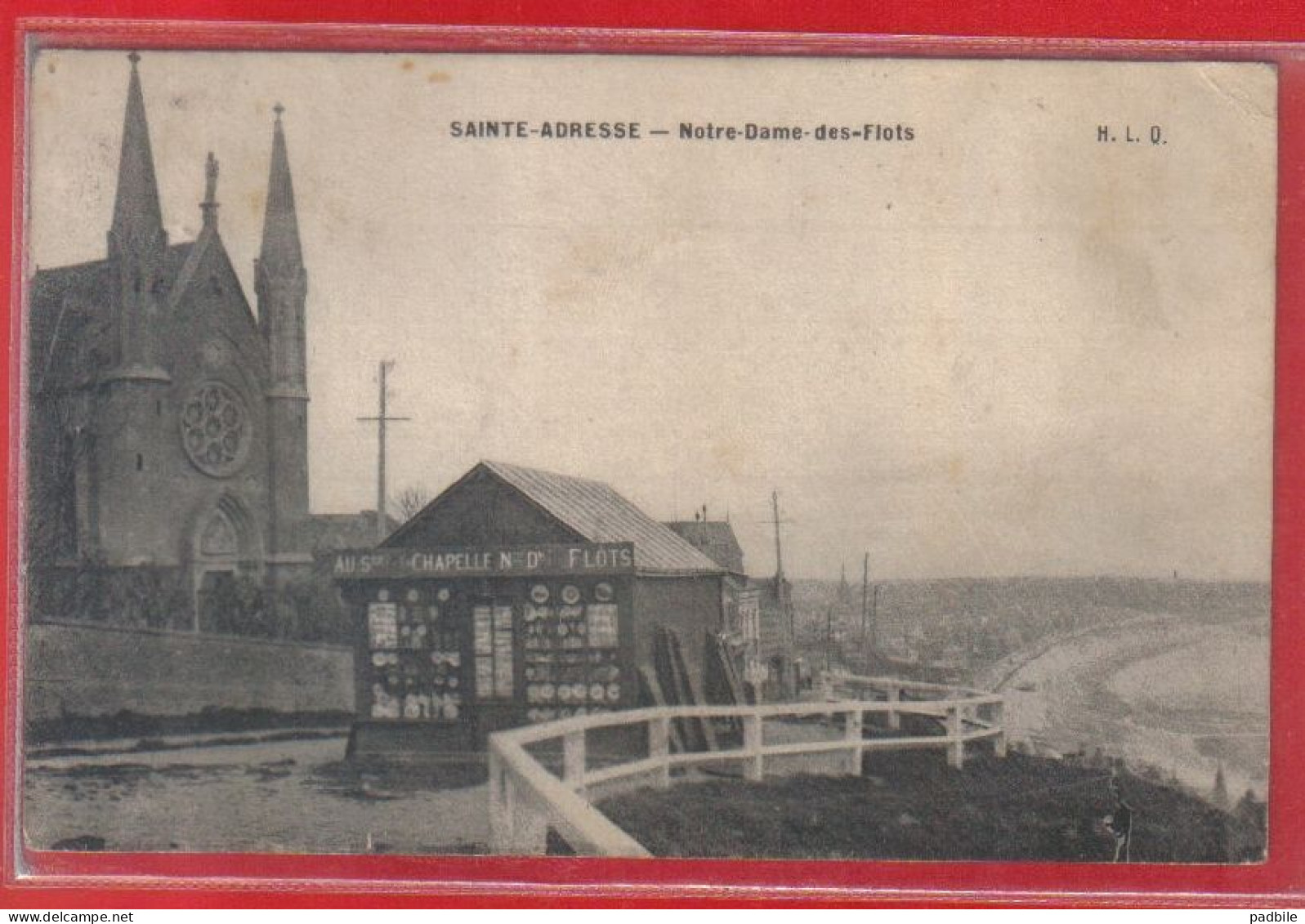 Carte Postale 76. Sainte-Adresse  Notre Dame Des Flots  Très Beau Plan - Sainte Adresse