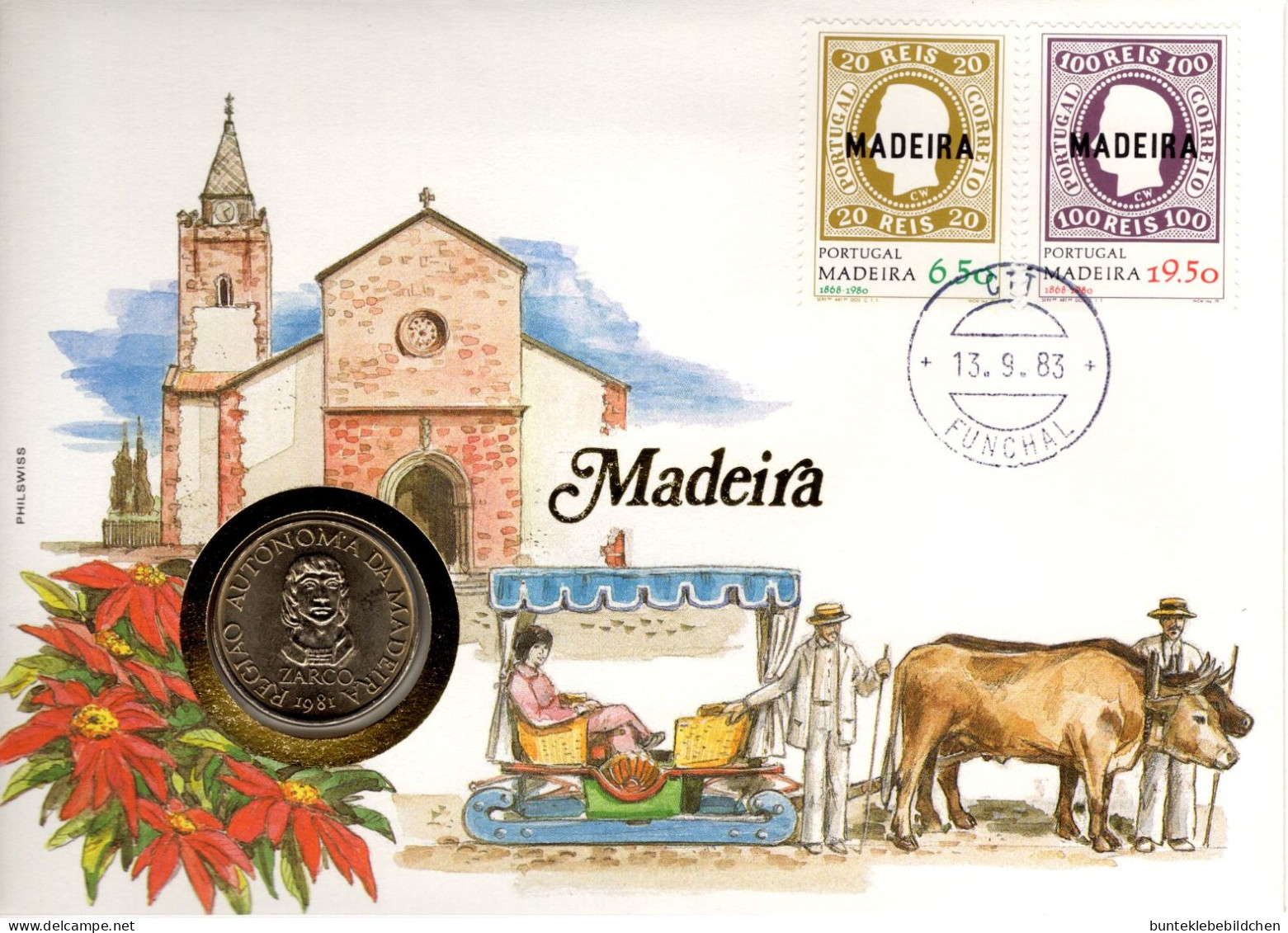 Numisbrief - Madeira - Portugal