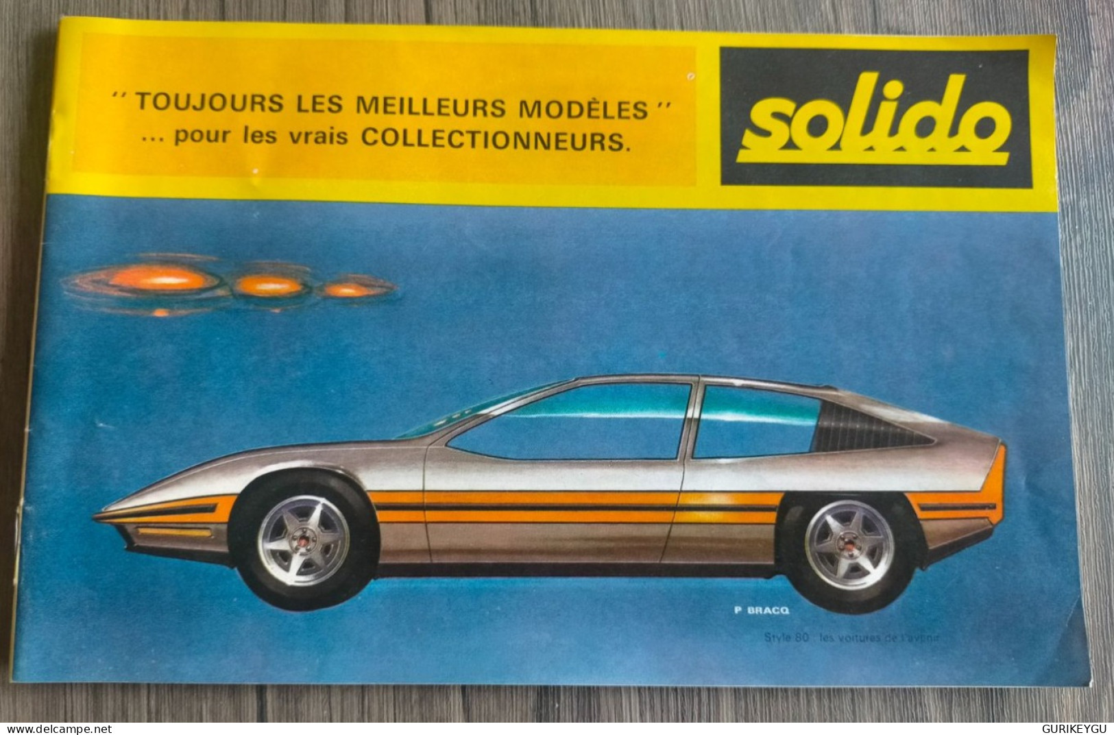 Catalogue SOLIDO Style 80 PORSCHE 1970 LE MANS FORD MUSTANG ALPINE RENAULT BMW CHAR AMX 30 PATTON M47 VOLVO ELF CARAVANE - Altri & Non Classificati