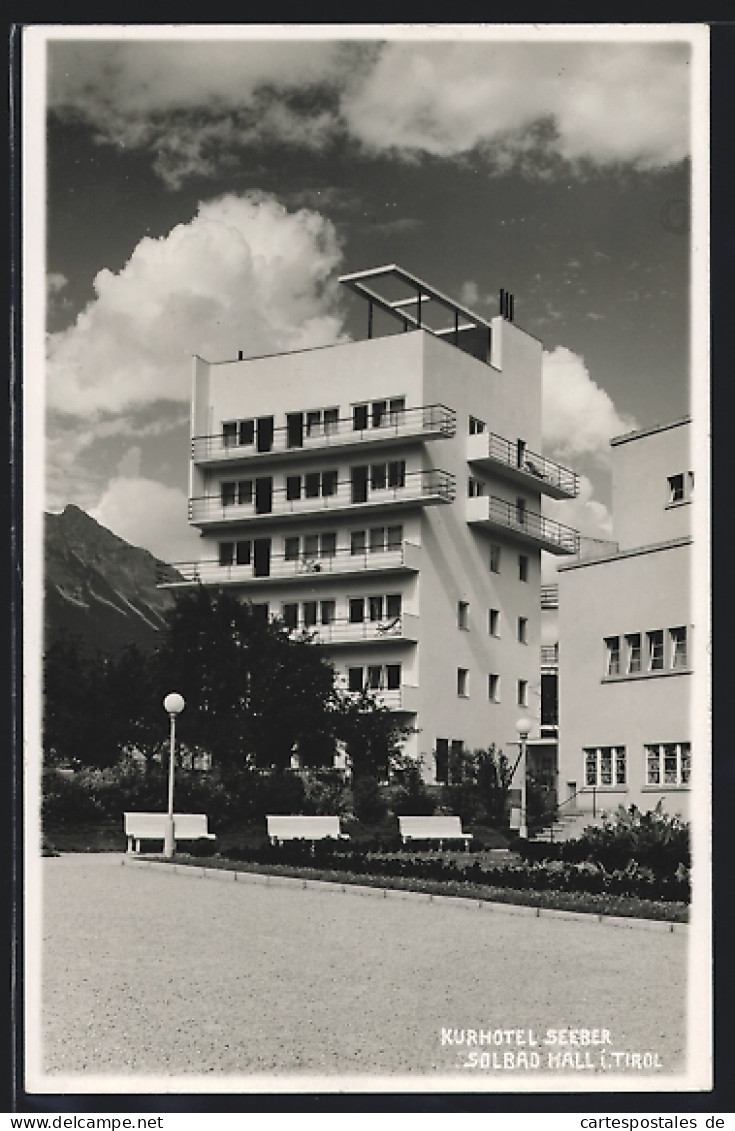 AK Hall I. Tirol, Kurhotel Seeber  - Altri & Non Classificati