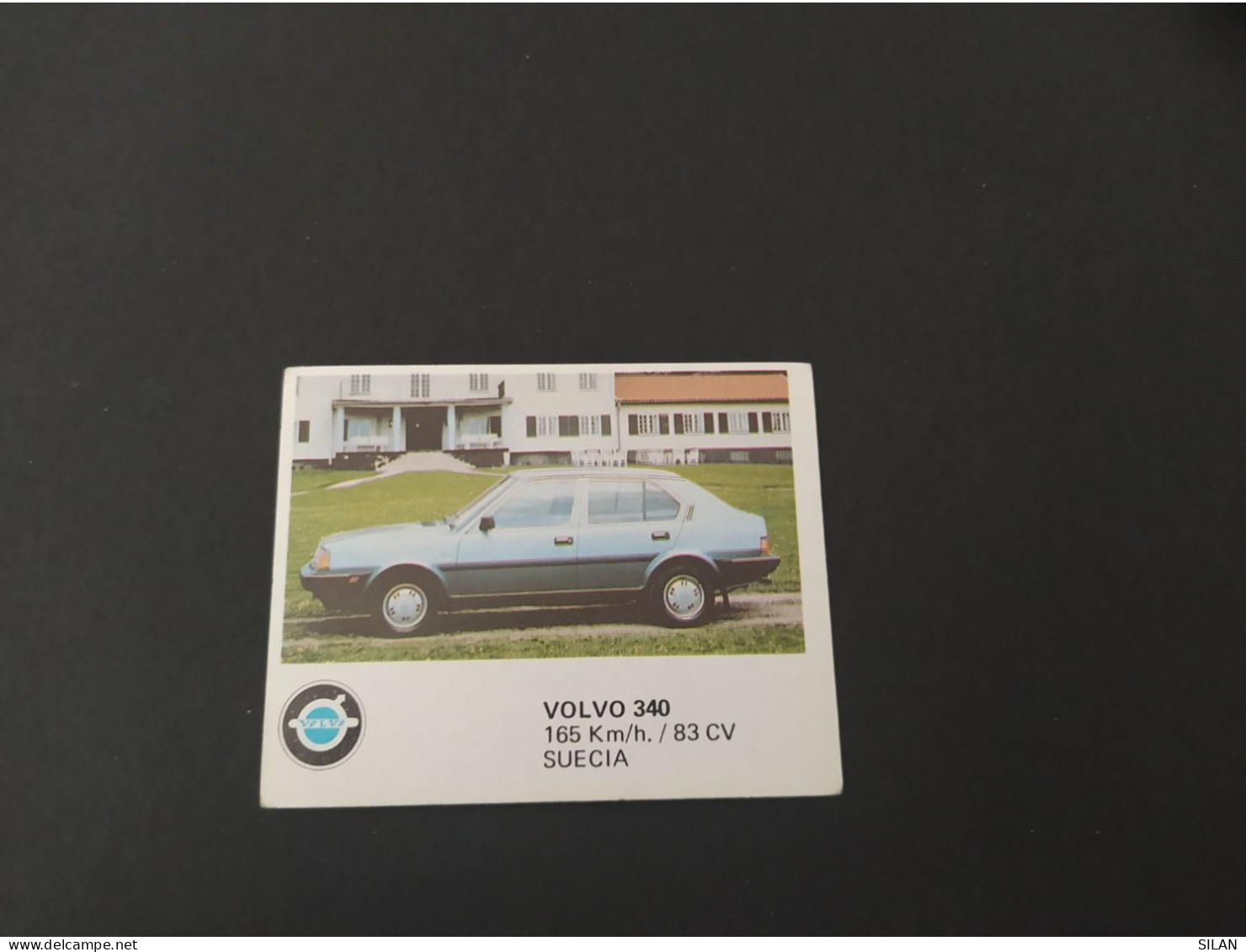 Cromo Año 1988 Auto 2000 VOLVO 340 - Voitures