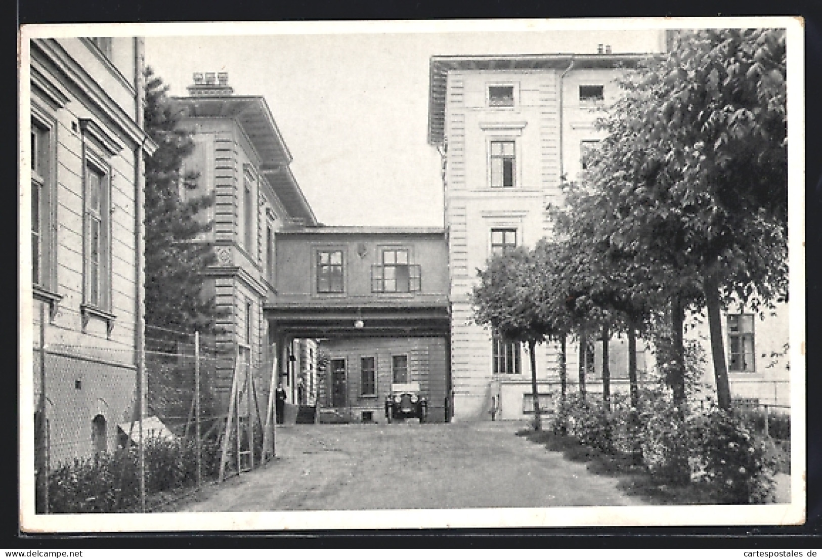 AK Wien, Billrothstr. 78, Zufahrtsstrasse Zum Rudolfinerhaus  - Autres & Non Classés