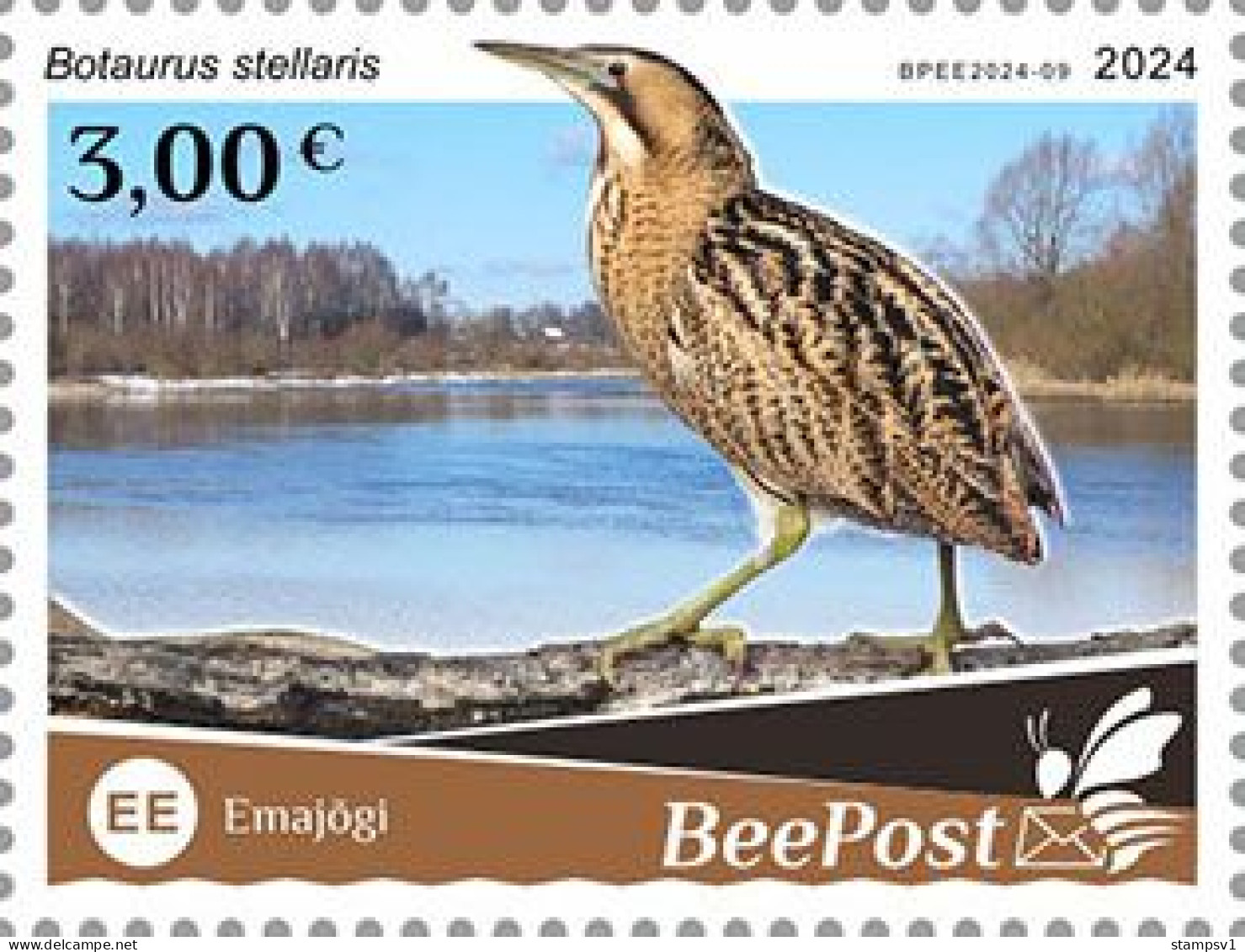 BeePost 2024 Birds. (EE24-09) PRIVATE POST ISSUE - Sonstige & Ohne Zuordnung