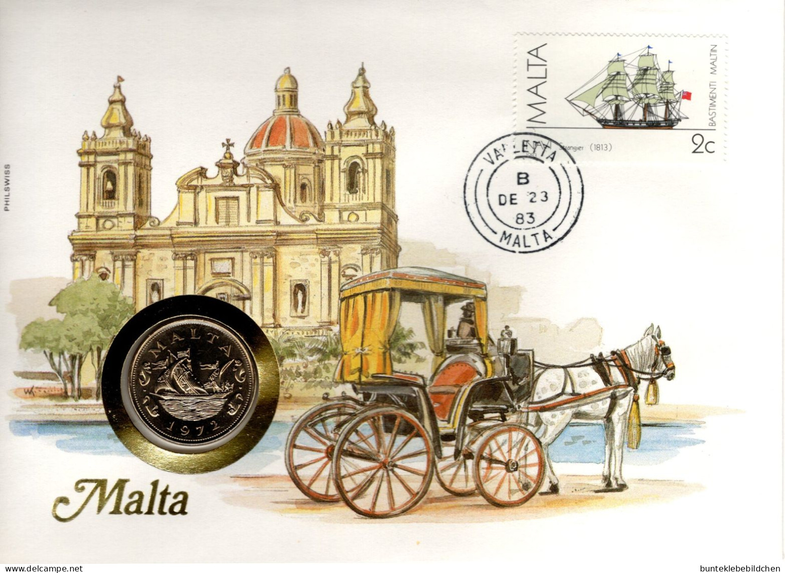 Numisbrief - Malta - Malta