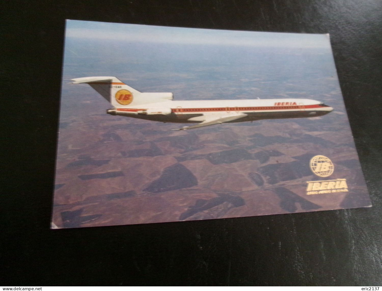 BELLE CARTE "BOEING 727/256 COMPAGNIE IBERIA" . - 1946-....: Modern Tijdperk