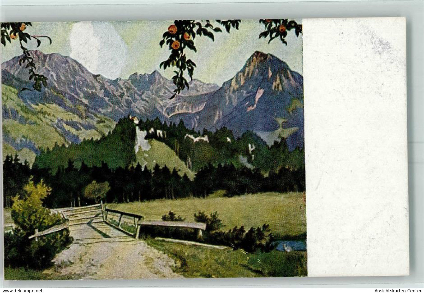 10379705 - Die Weisse Wolke Am Rubihorn Sign. Eugen Ludwig Hoess Nr. 58 - Other & Unclassified