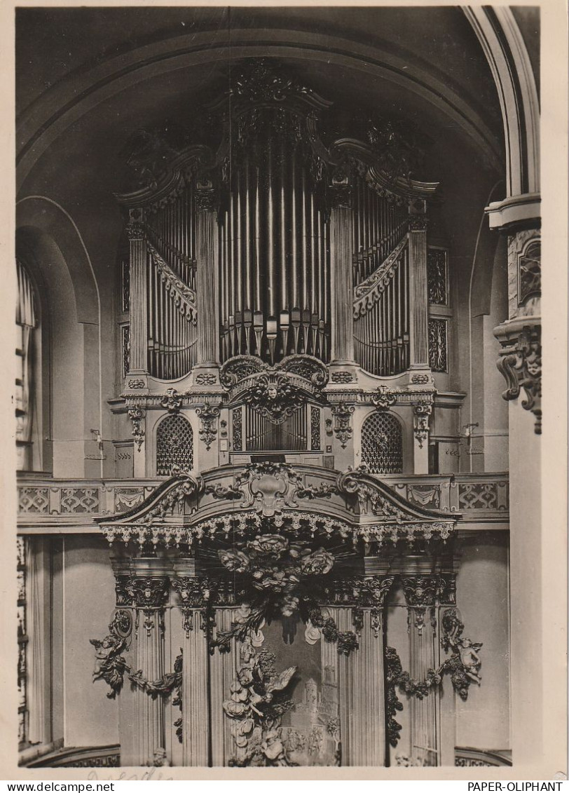 0-8000 DRESDEN, Frauenkirche, Ratszimmermeister Bähr - Orgel / 1726 / 38, DKV Deutscher Kunst Verlag, 1936 - Dresden