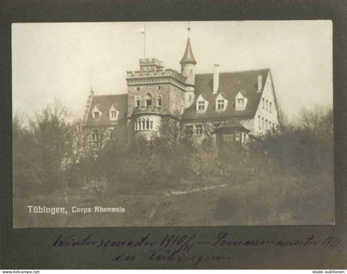 Fotographie Kl. Album Mit 24 Privaten Fotos Tübingen, Freiburg, Bodensee Um 1910 II - Photographie