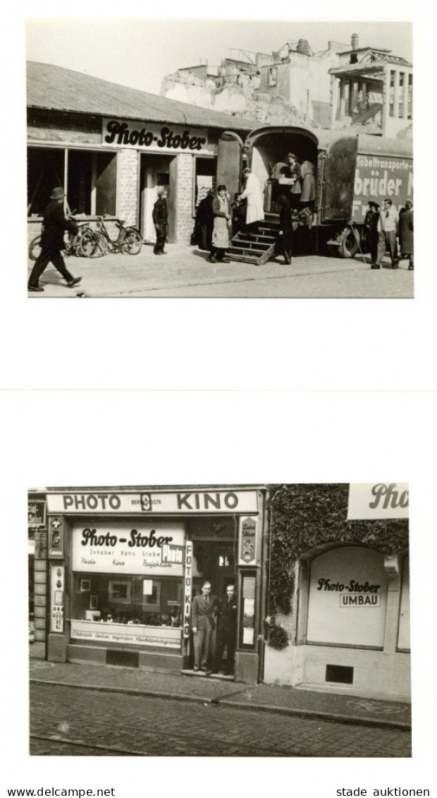 Freiburg Im Breisgau Photo-Stober Kleines Album Mit 13 Fotos Und 17 Seiten Firmengeschichte Herausgegeben 1973 Zum 40jäh - Photographie