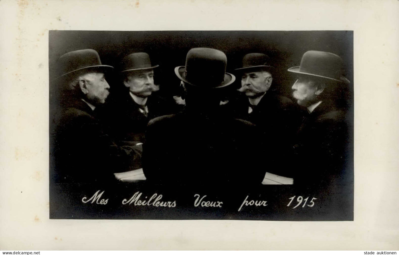 Fotomontage Mes Meilleurs Voeux Frour 1915 I-II (fleckig) Photo Montage - Fotografia