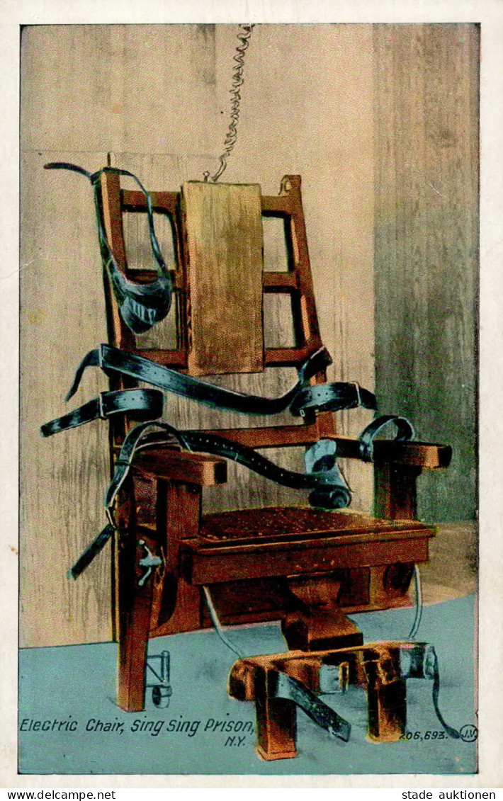 Beruf New York Sing Sing Prison Electric Chair I-II - Koehler, Mela
