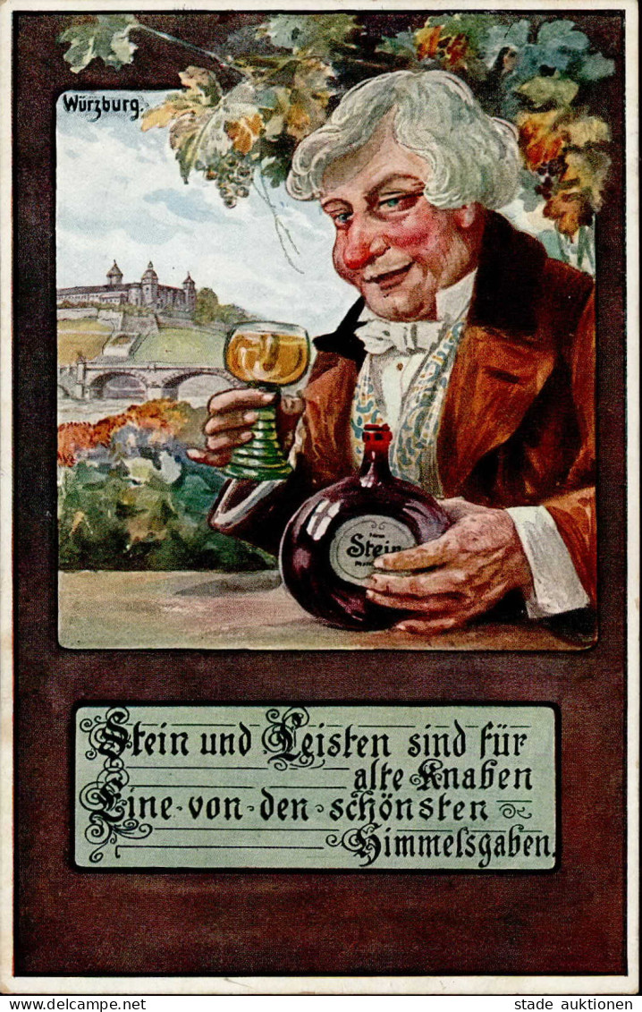 Wein Würzburg Stein-Wein I-II Vigne - Autres & Non Classés