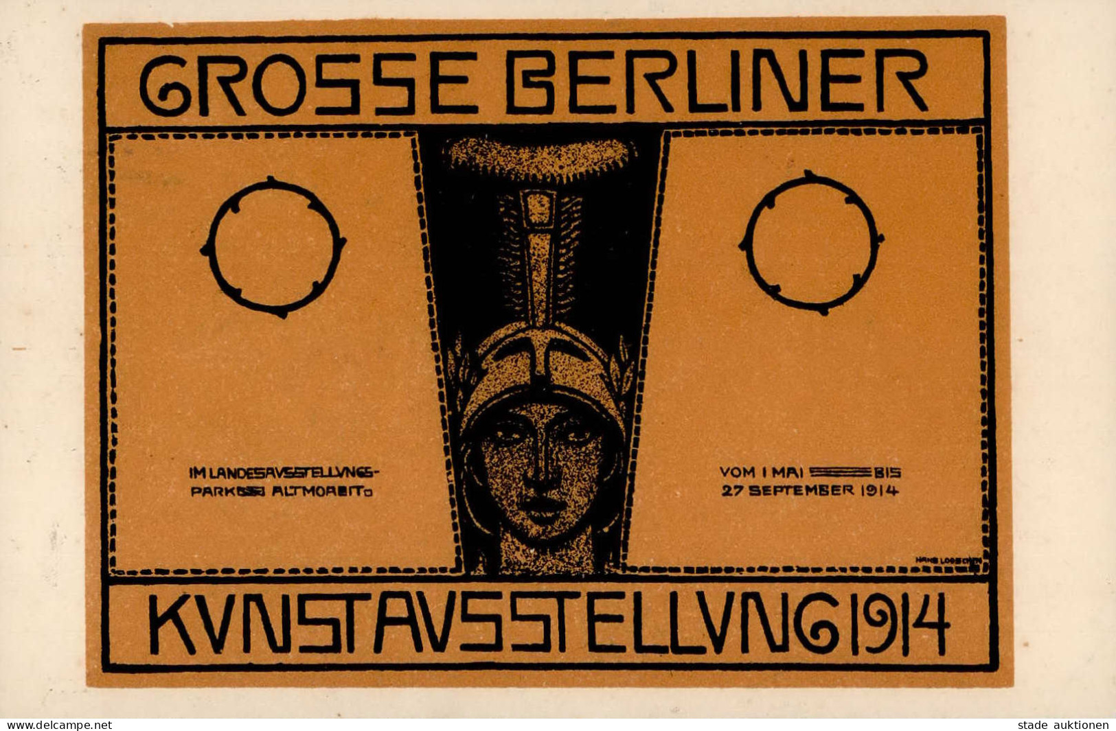 Kunstausstellung Berlin 1914 Sign. Looschen, Hans I-II - Expositions