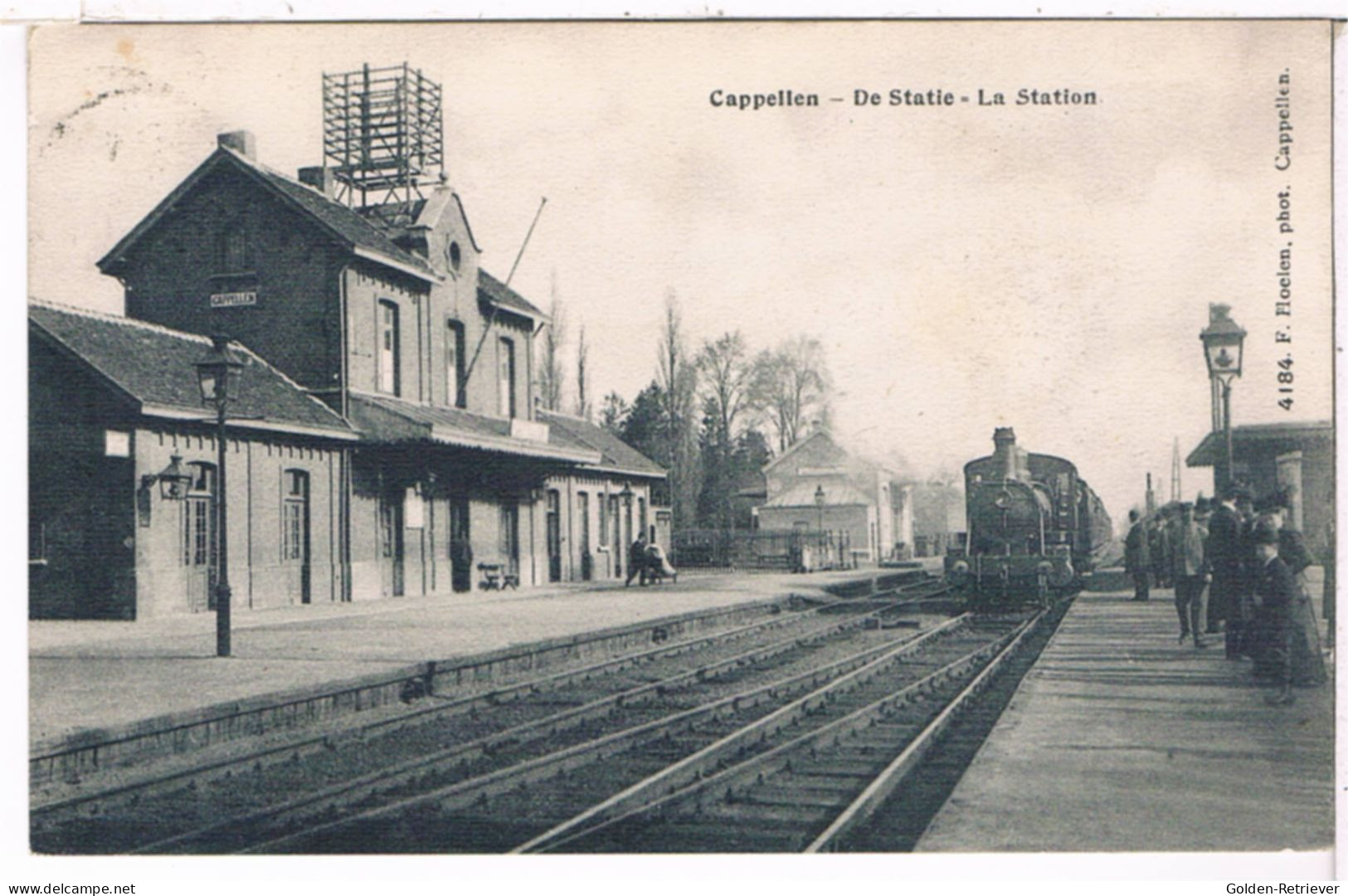 Pk. Cappellen - De Statie 1912 - Kapellen