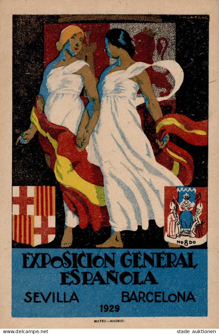 Ausstellung Barcelona Expsicion General Espanola 1929 I-II Expo - Esposizioni