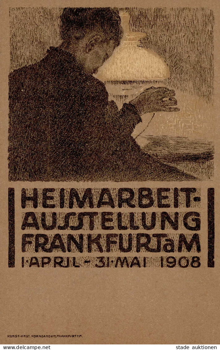 Ausstellung Frankfurt / Main Heimarbeit-Ausstellung 1908 I-II Expo - Ausstellungen