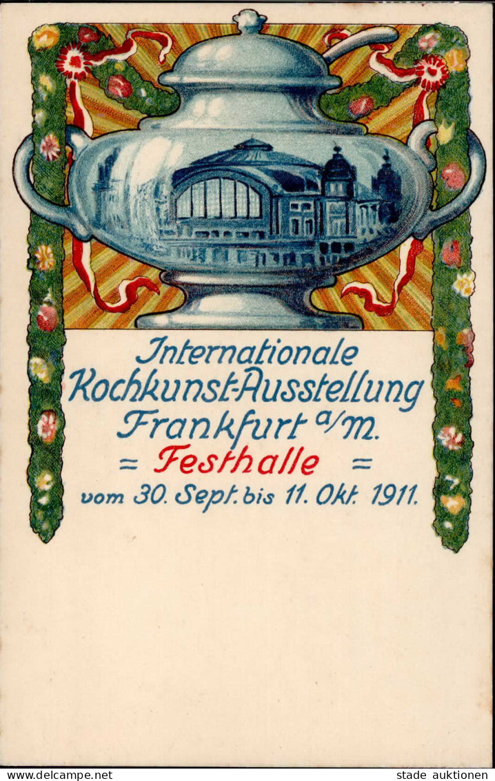 Ausstellung Frankfurt A.M. Kochkunst-Ausstellung 1911 I-II Expo - Esposizioni