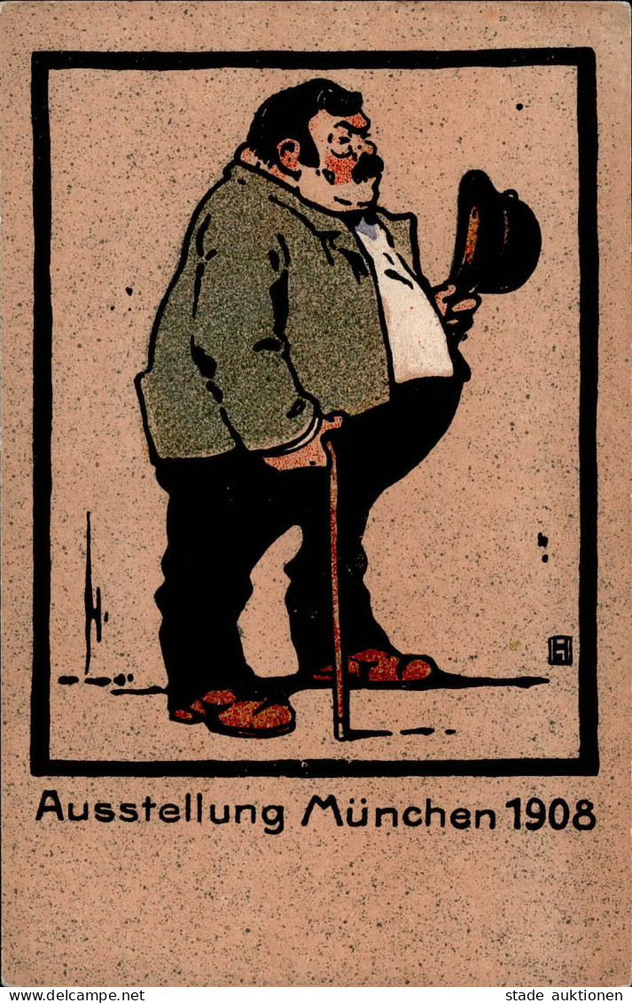 Ausstellung München 1908 I-II Expo - Tentoonstellingen