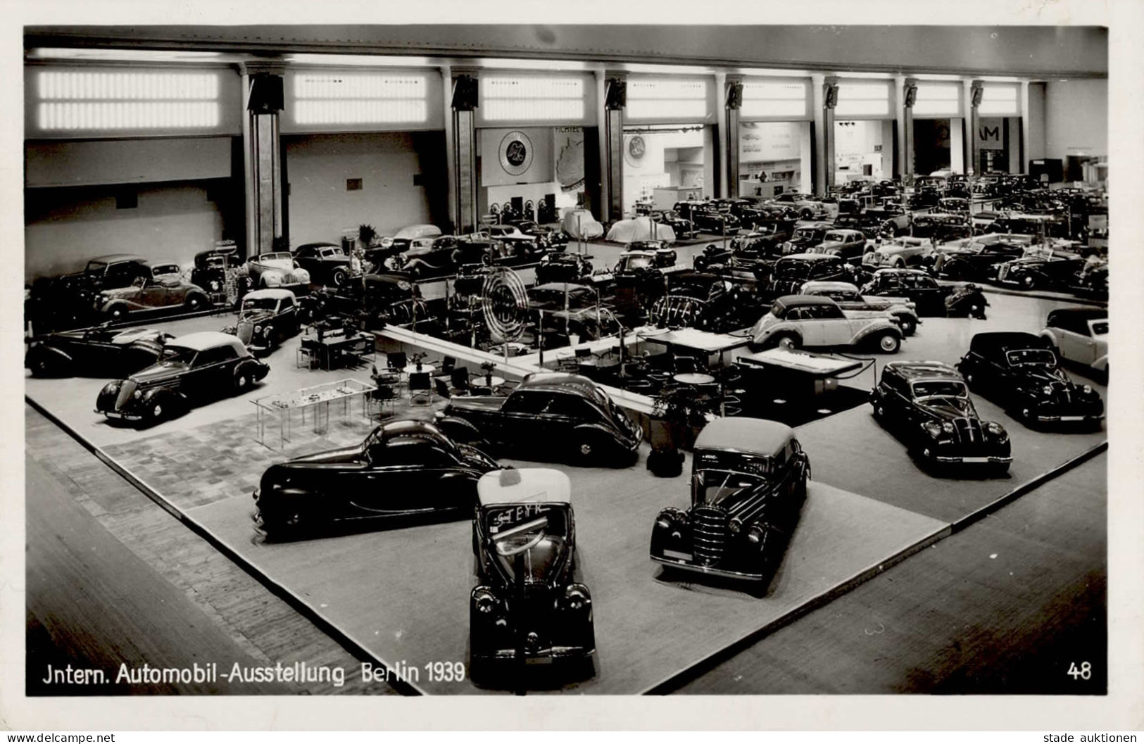 Ausstellung Berlin Intern. Automobil-Ausstellung 1939 II (kl. Einriss) Expo - Exhibitions