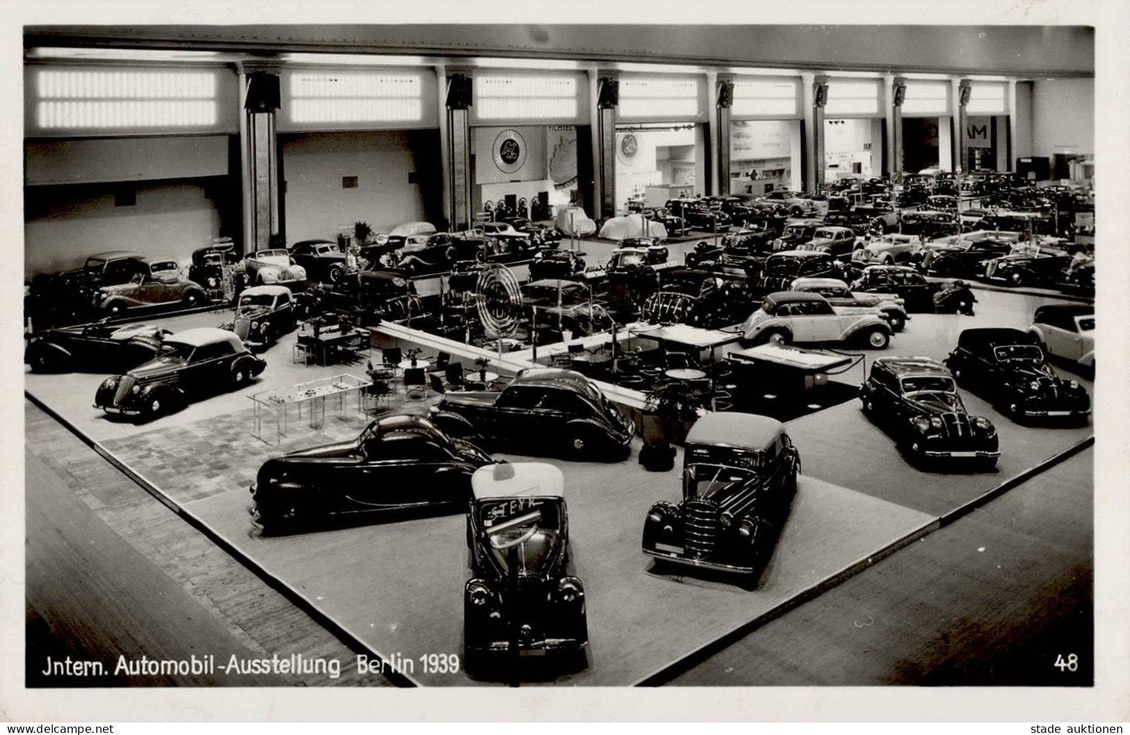 Ausstellung Berlin Intern. Automobil-Ausstellung 1939 II (kl. Einriss) Expo - Esposizioni