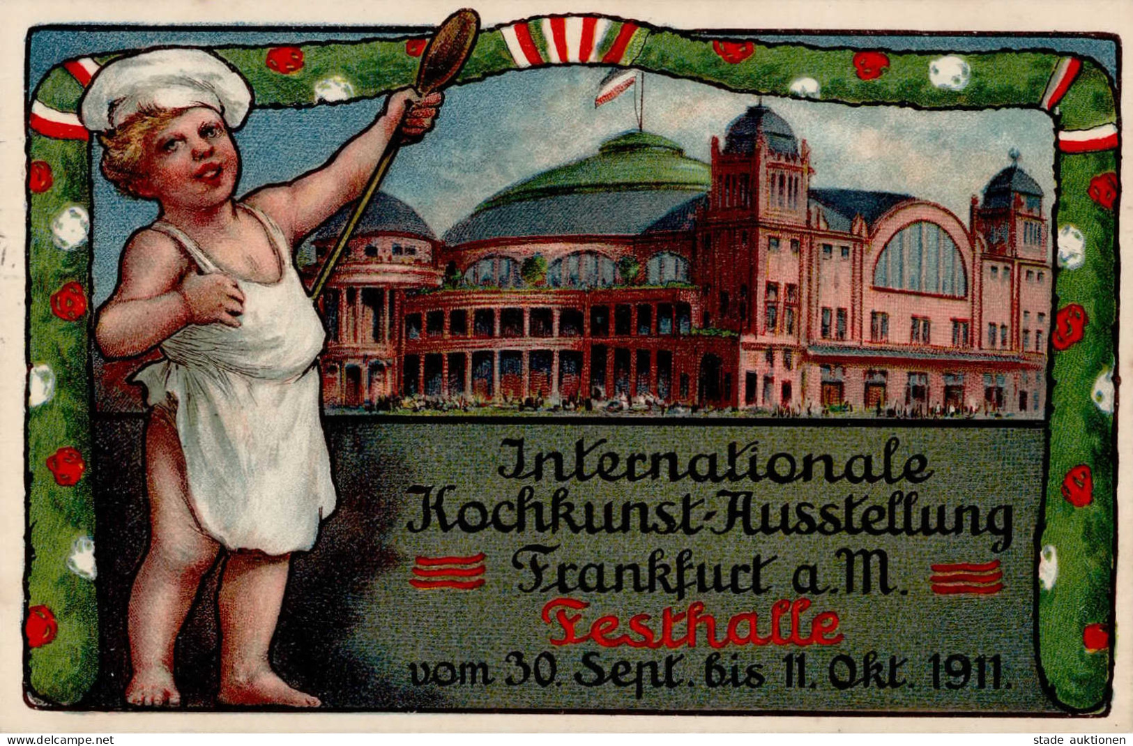 Ausstellung Frankfurt A.M. Internationale Kochkunst-Ausstellung 1911 I-II Expo - Expositions