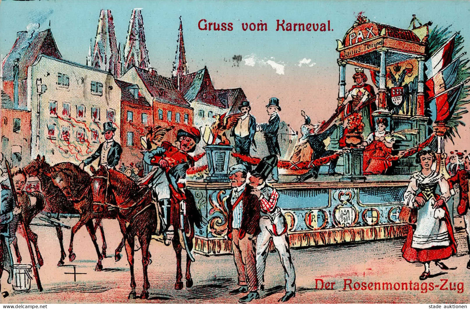 Karneval Köln Rosenmontags-Zug I-II - Other & Unclassified