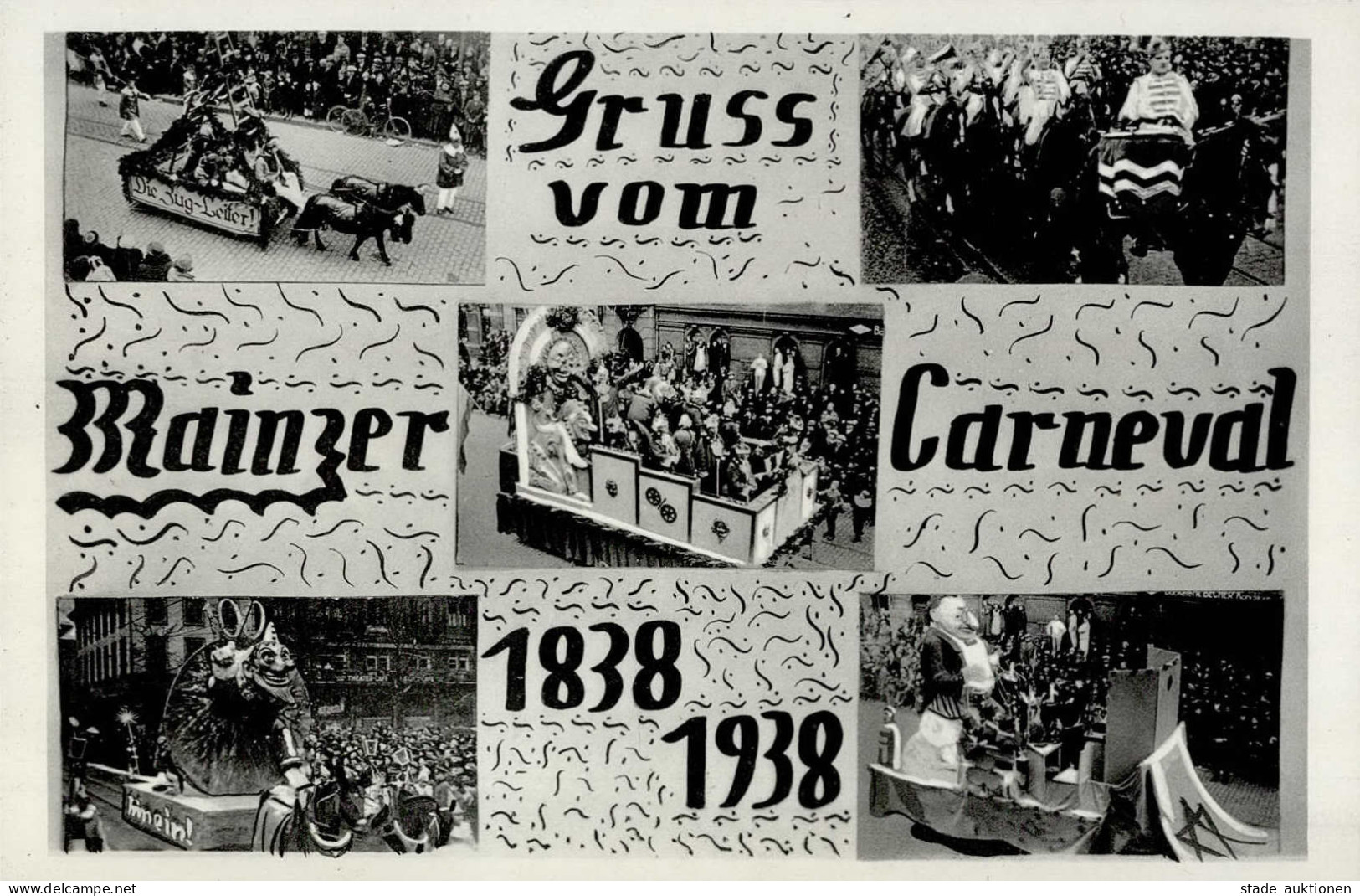 Karneval Mainz 1938 I-II - Otros & Sin Clasificación