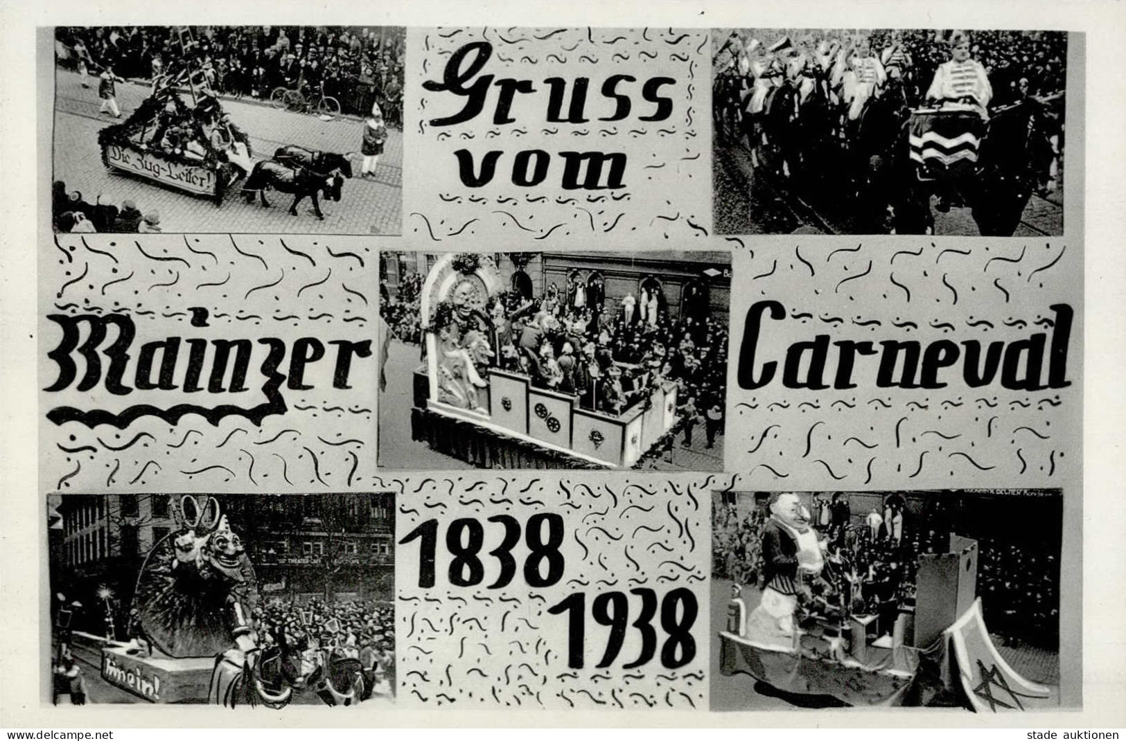Karneval Mainz 1938 I-II - Autres & Non Classés