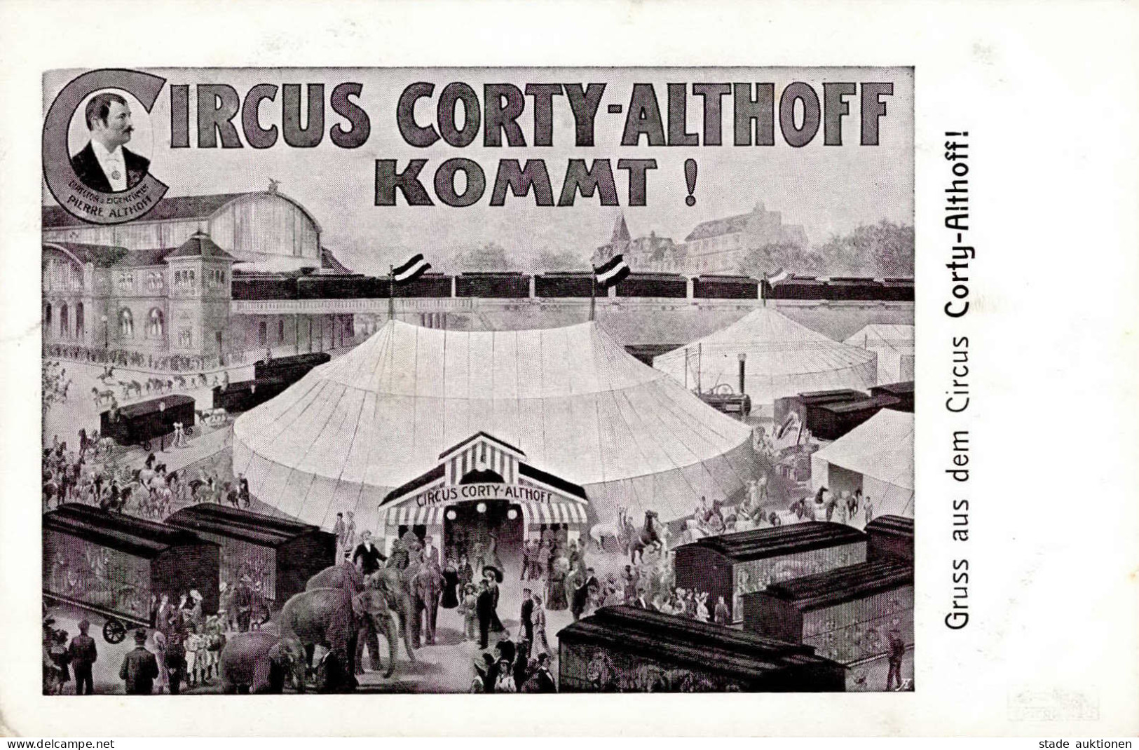 Zirkus Corty-Althoff I-II (fleckig) - Circo