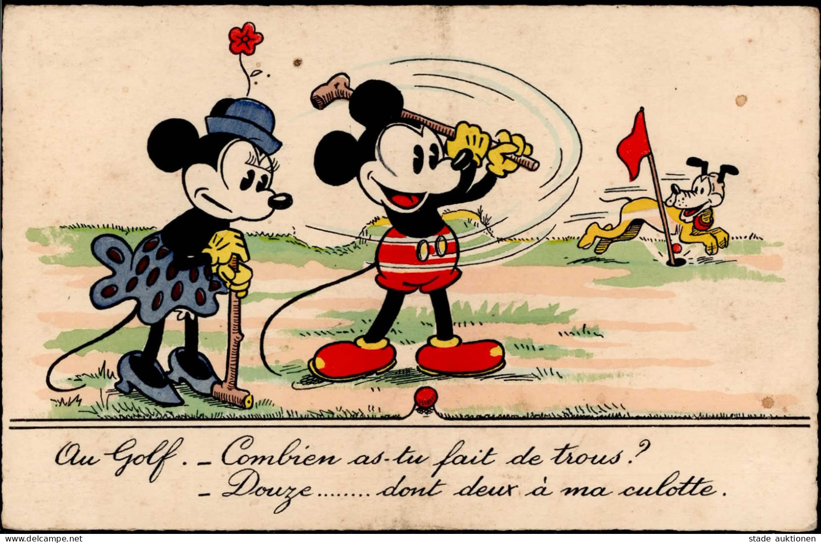 Walt Disney Golf Mickey Maus I-II (fleckig) - Circus