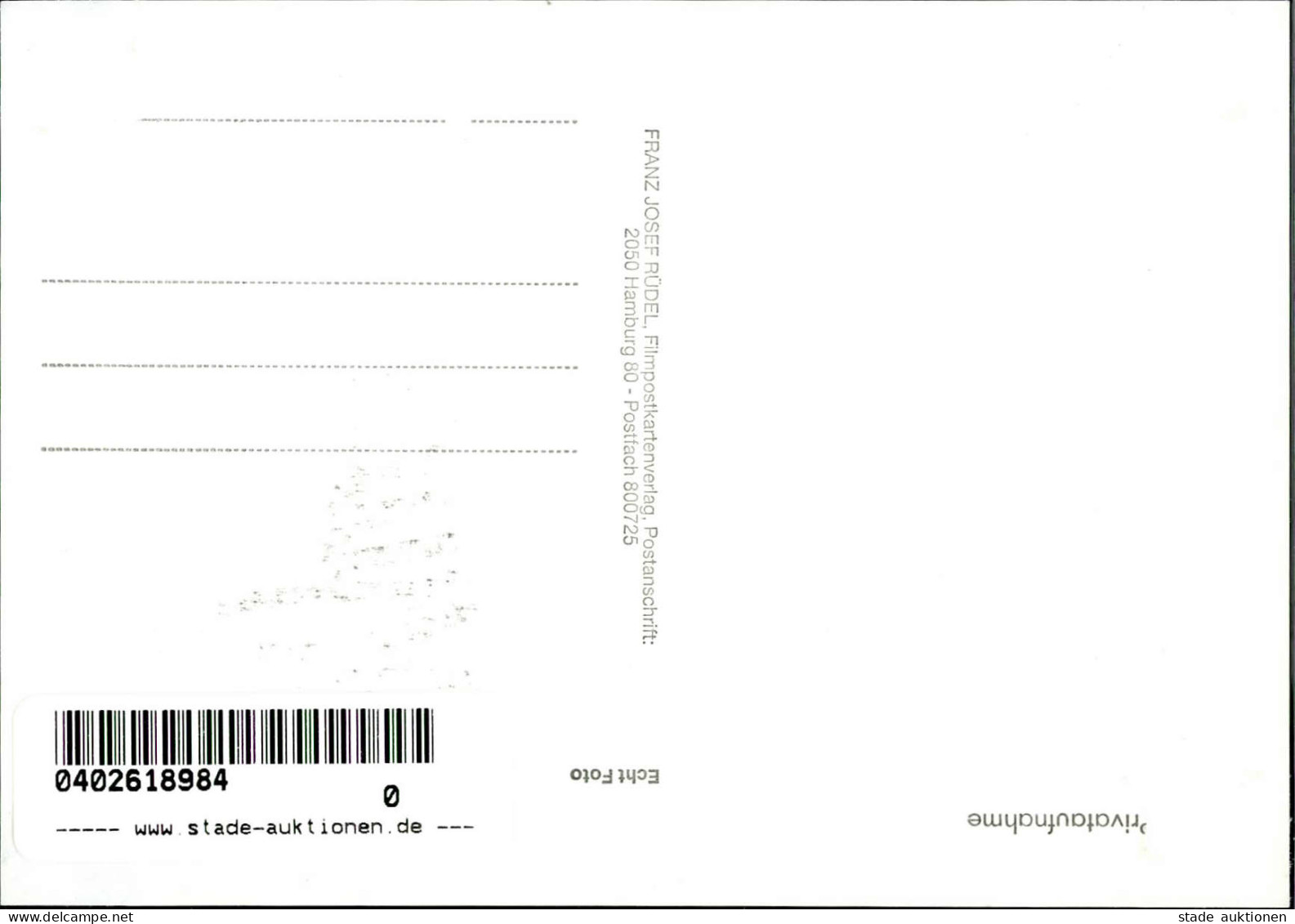 Autograph/Autogramme Schmeling, Max I-II - Autres & Non Classés