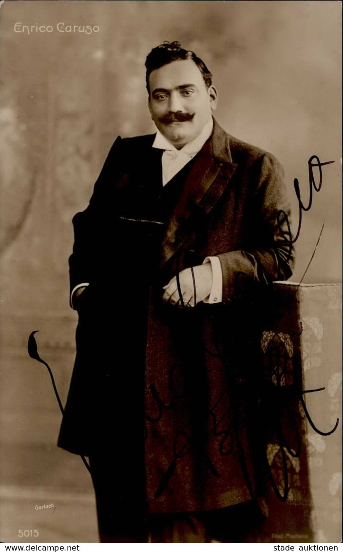 Autograph/Autogramme Caruso, Enrico I-II - Autres & Non Classés