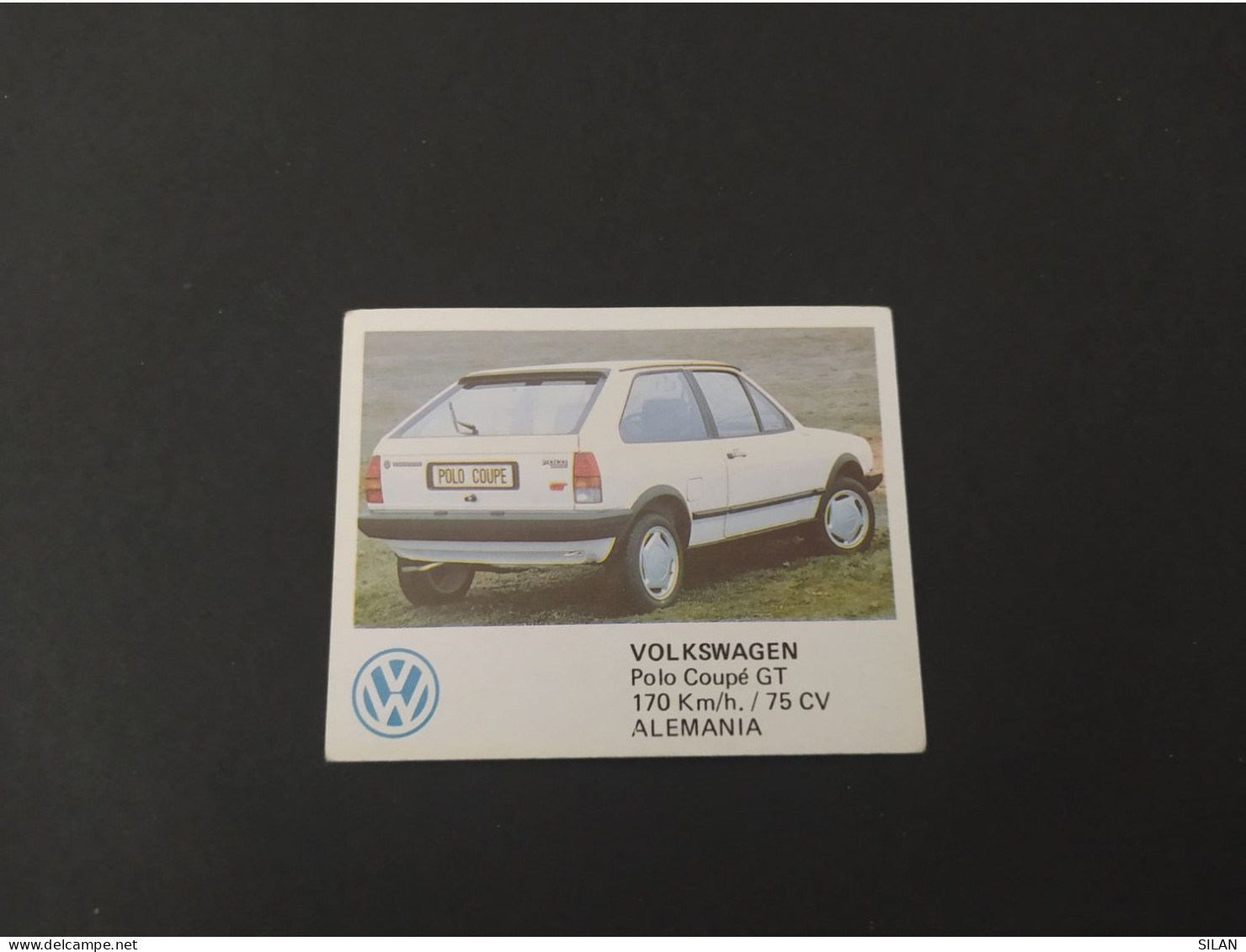 Cromo Año 1988 Auto 2000 VOLKSWAGEN - KFZ