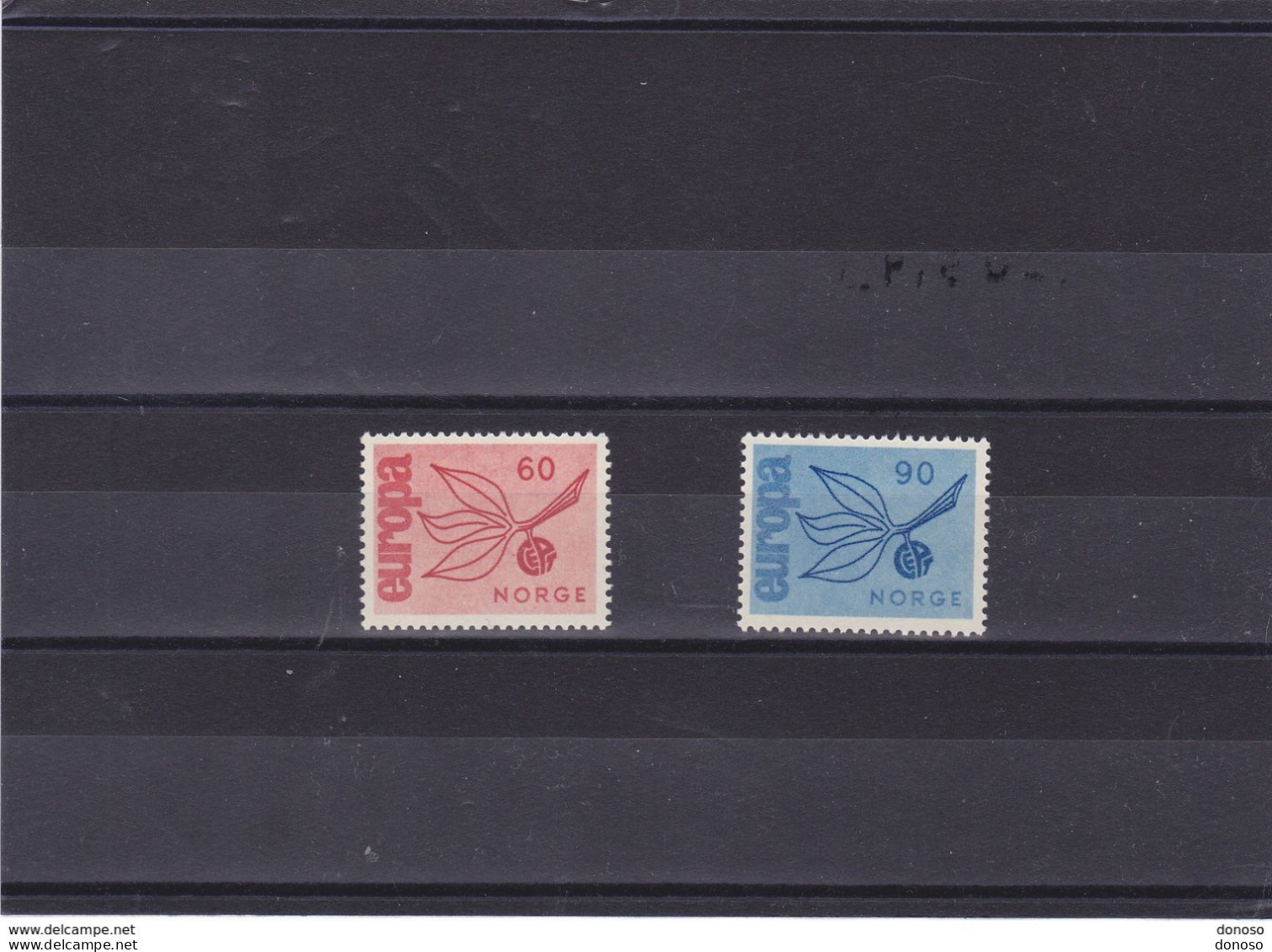 NORVEGE 1965 EUROPA Yvert 486-487 NEUF** MNH Cote 3 Euros - Unused Stamps
