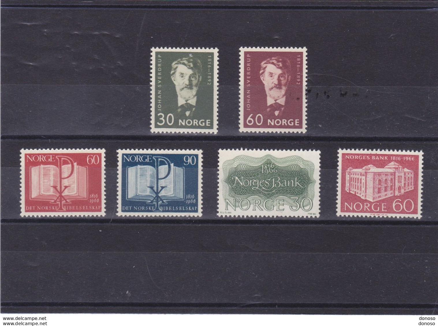 NORVEGE 1966 Yvert 495-496 + 497-498 + 499-500 NEUF** MNH Cote : 5,25 Euros - Ungebraucht