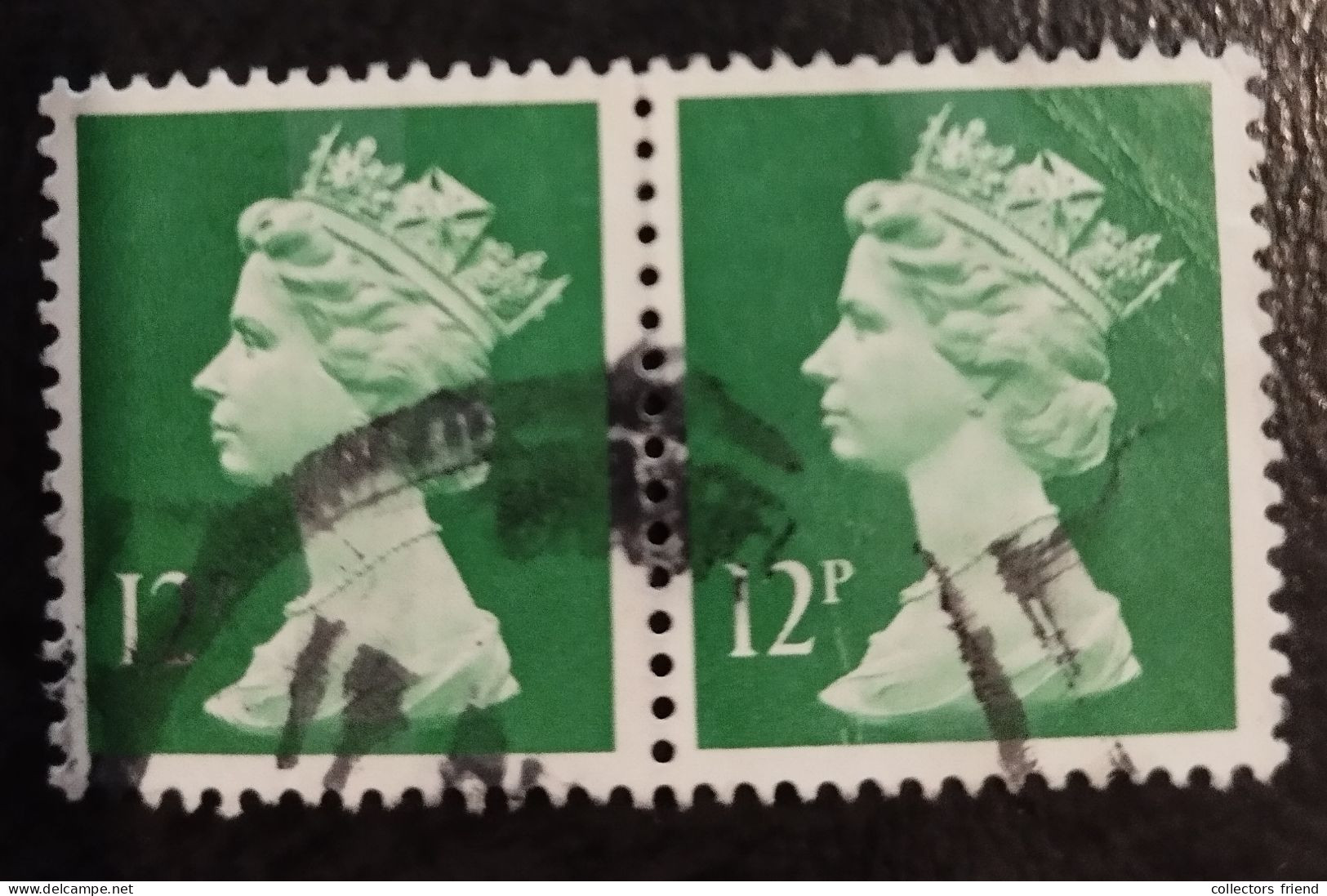 Grande Bretagne - Great Britain - Großbritannien - Elizabeth II - Collection underprints ( different types) - used