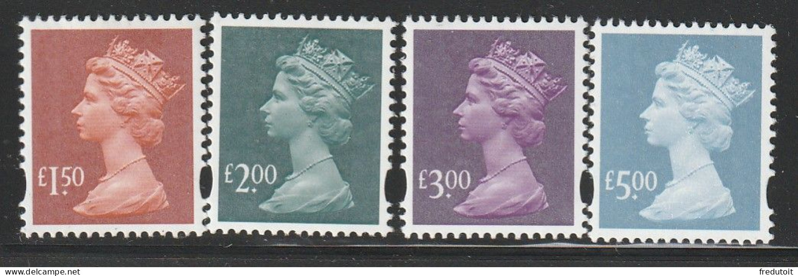 GRANDE BRETAGNE - N°2458/61 ** (2003) Série Courante - Unused Stamps