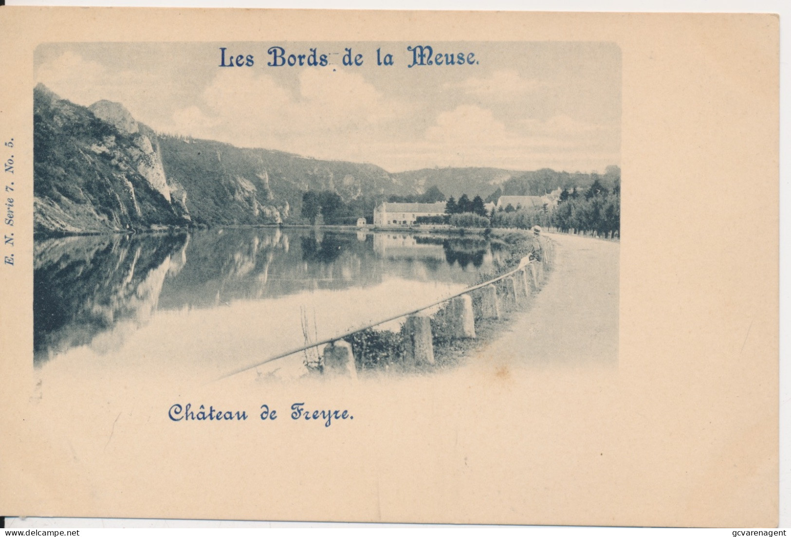 LES BORDS DE LA MEUSE.    CHATEAU DE FREYRE                          ZIE AFBEELDINGEN - Namur