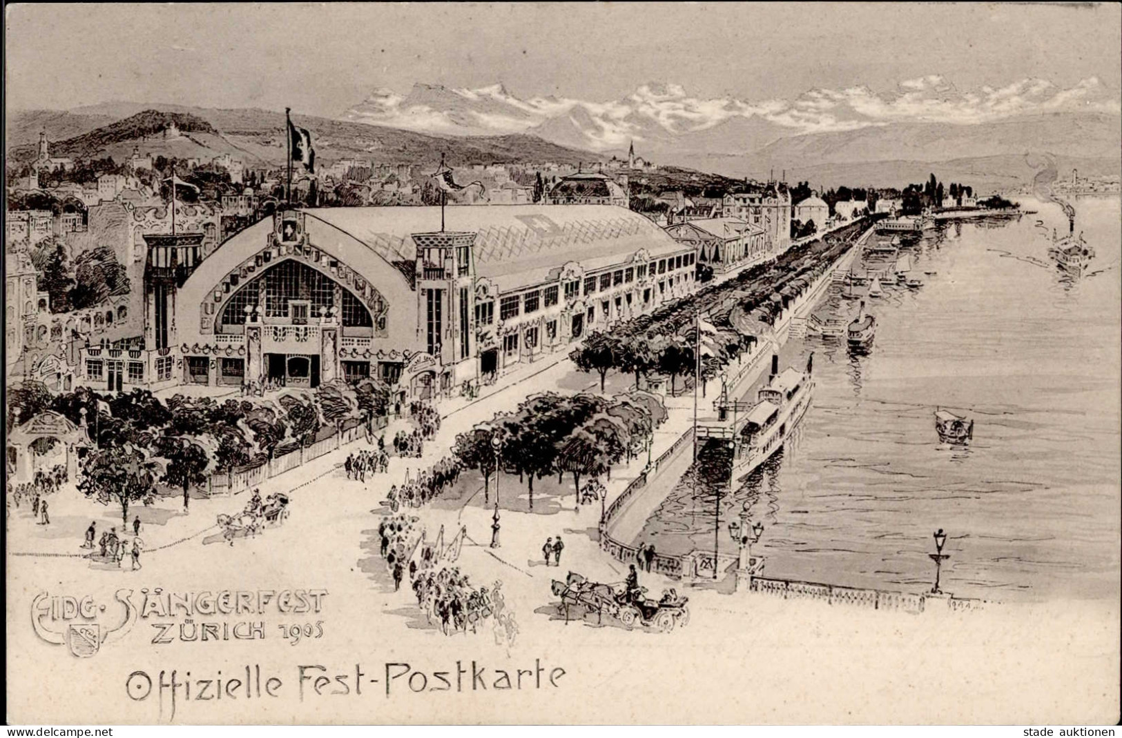 Sängerfest Zürich 1905 I-II - Sonstige & Ohne Zuordnung