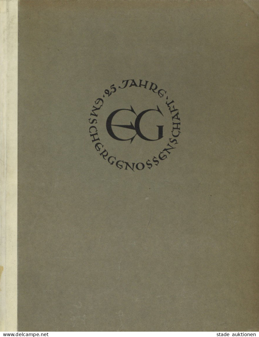 Buch 25 Jahre Emschergenossenschaft 1900-1925 Im Auftrage Des Vorstandes Herausgegeben Von Baudirektor Dr.-Ing. E. H. He - Libros Antiguos Y De Colección