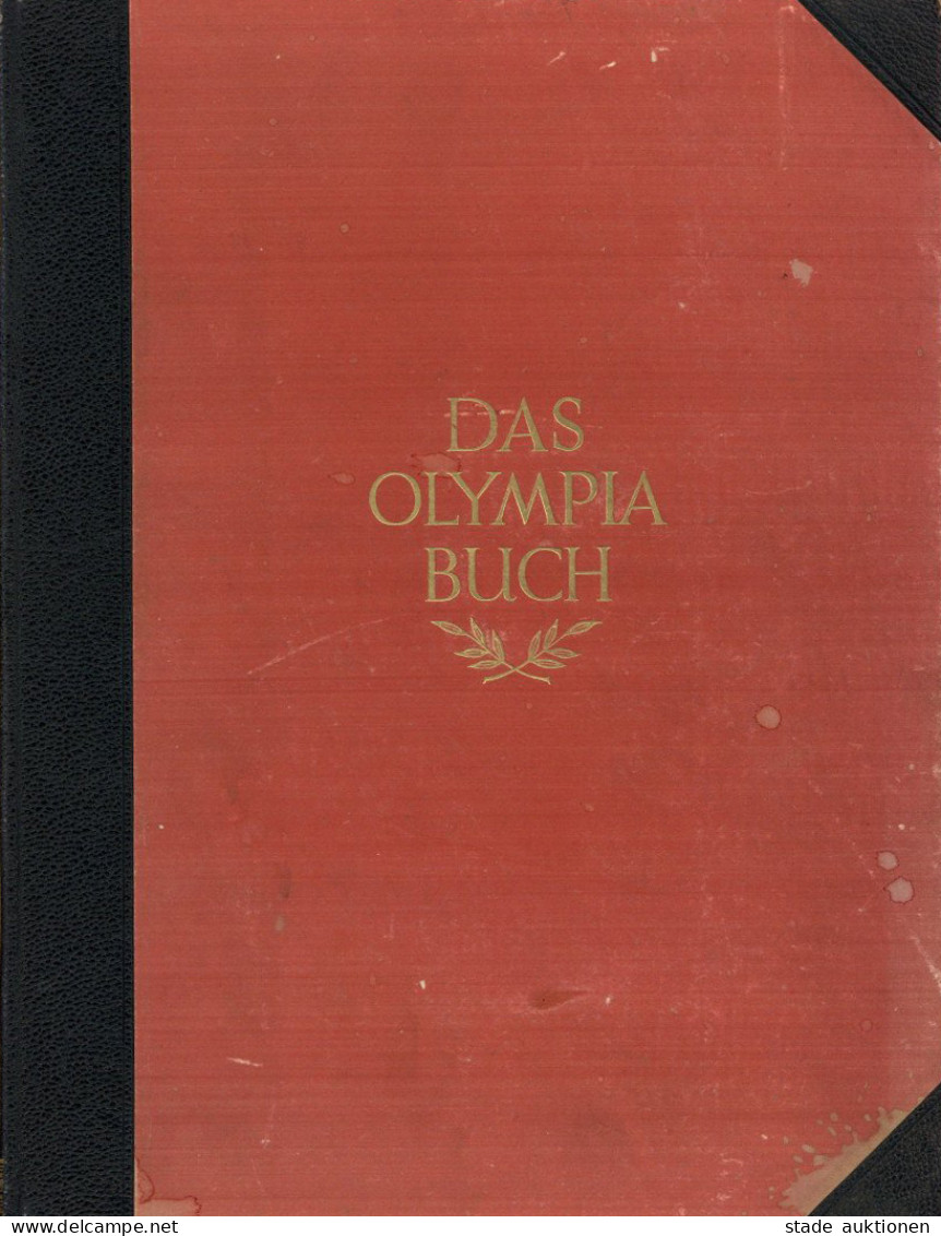 Buch Das Olympia-Buch Vom Deutschen Reichsausschuss Für Leibesübungen Mit Einem Vorspruch Des Reichspräsidenten Von Hind - Oude Boeken