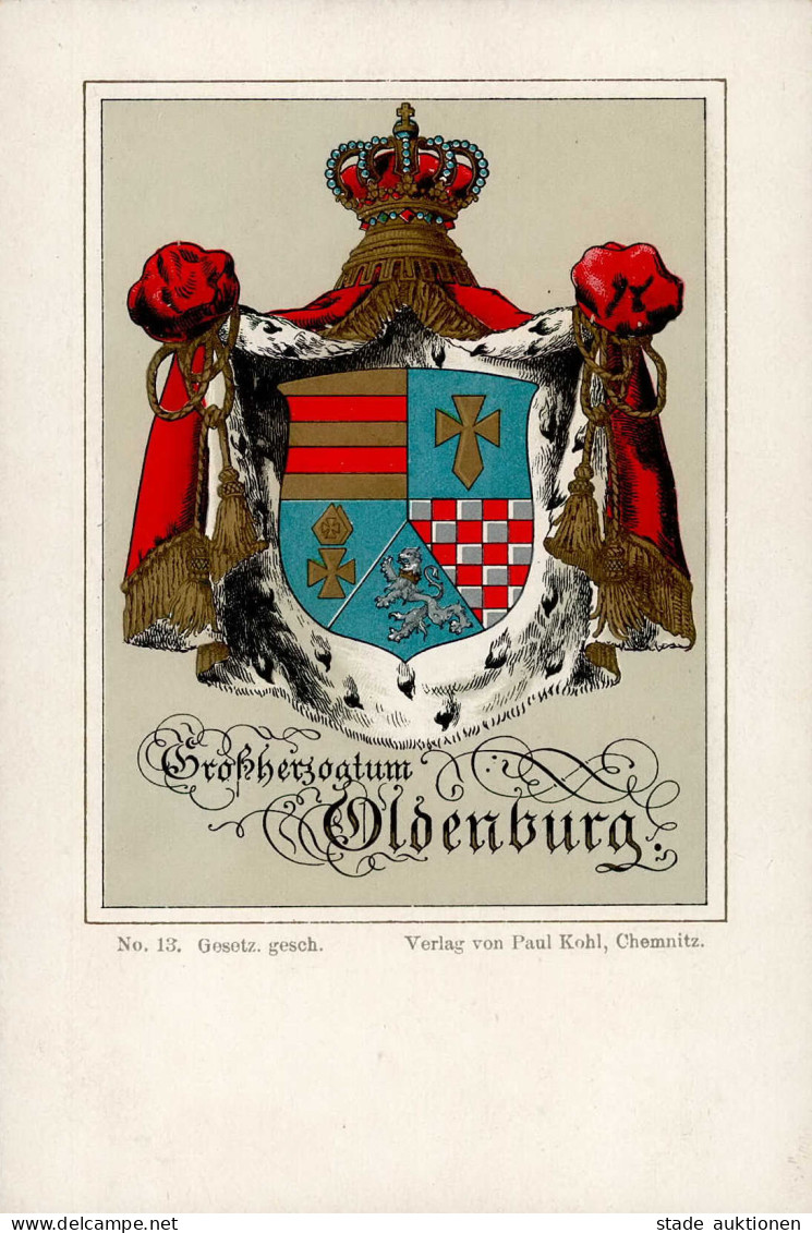 Adel Oldenburg Großherzogtum I-II - Royal Families